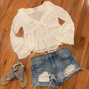 Ruffle top